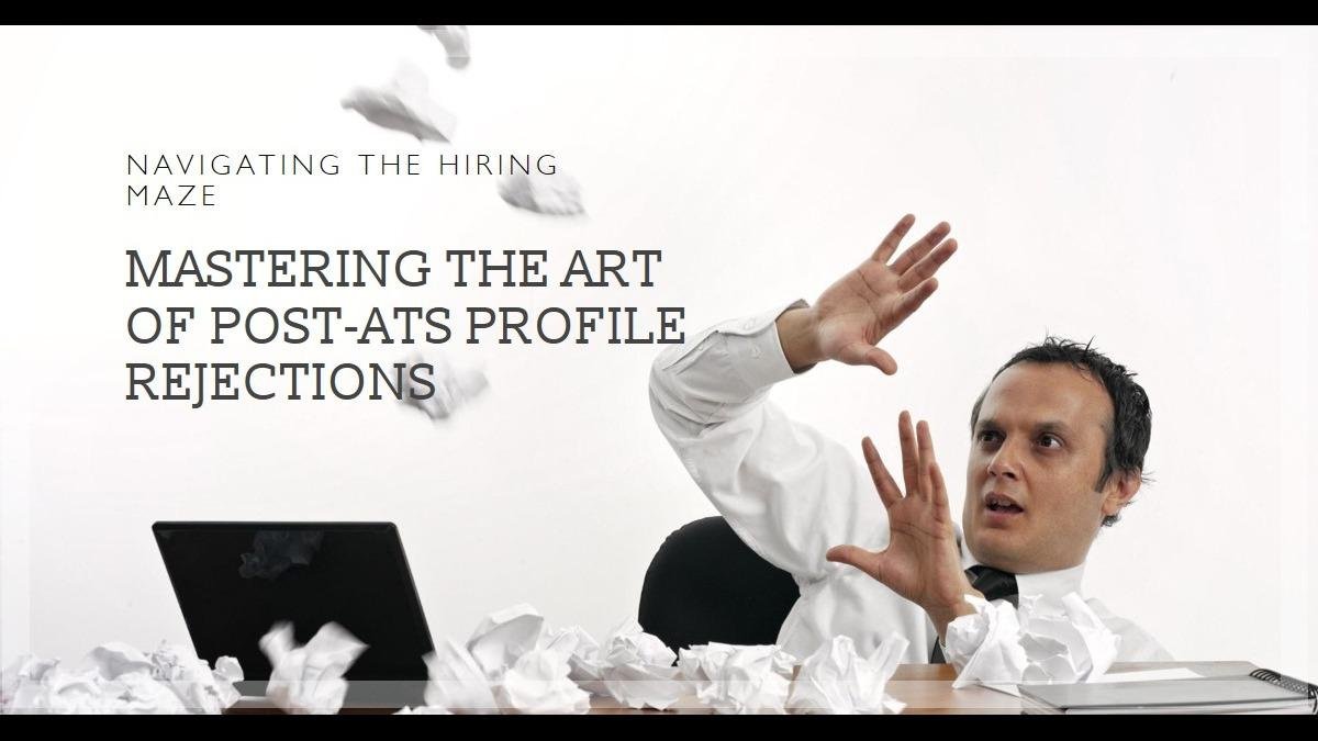 "Strategies to optimize resumes and overcome ATS rejections in job search."
